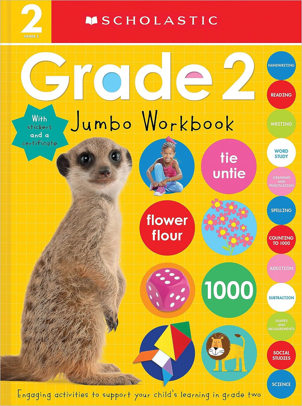 Second Grade Jumbo Workbook: Scholastic Early Learners (Jumbo Workbook) by Scholastic