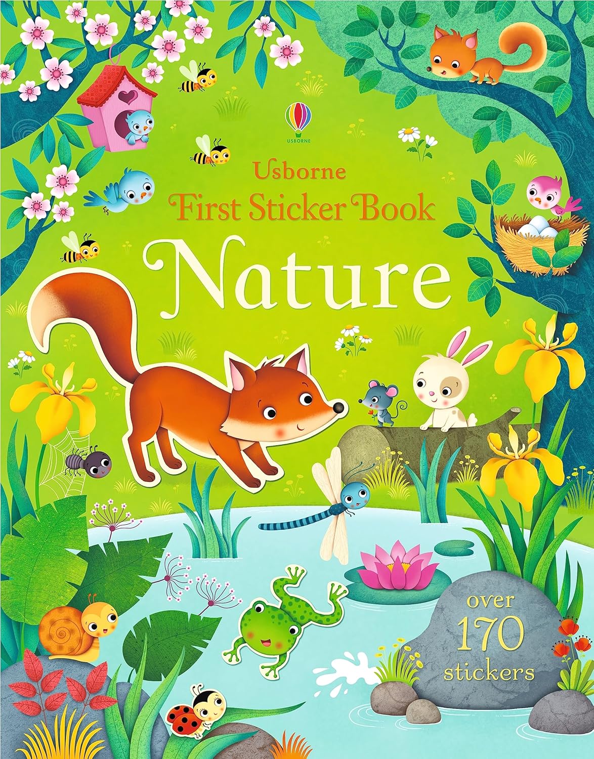 First Sticker Book Nature: An Engaging Activity Book About Animals, Plants, and Bugs for Kids (Ages 3-5) by Felicity Brooks