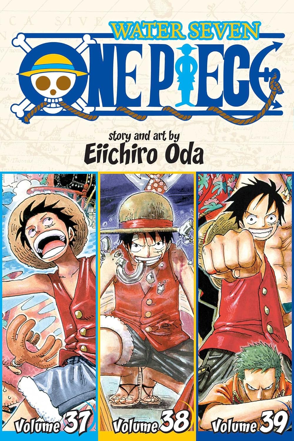One Piece (Omnibus Edition), Vol. 13: Includes vols. 37, 38 & 39 by Eiichiro Oda