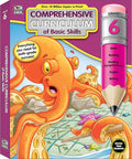 Carson Dellosa Comprehensive Curriculum of Basic Skills 6th Grade Workbooks All Subjects, Reading Comprehension, Language Arts, Grammar, Math, and Writing Practice, Classroom or Homeschool Curriculum by Thinking Kids