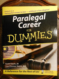Paralegal Career For Dummies (For Dummies Series) by Scott Hatch
