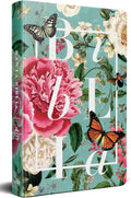 Biblia RVR 1960 letra grande tamaño manual, tapa dura Jardin de flores / Spanish Bible RVR 1960 Handy Size Large Print Hardcover Garden of Flowers (Spanish Edition) by Reina Valera Revisada 1960