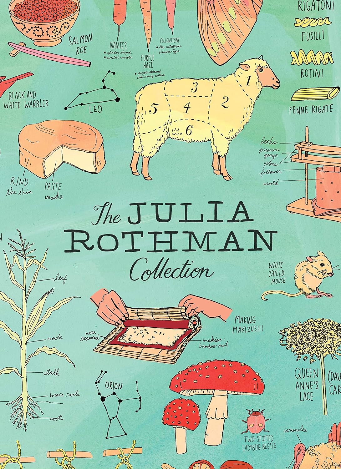 The Julia Rothman Collection: Farm Anatomy, Nature Anatomy, and Food Anatomy by Julia Rothman