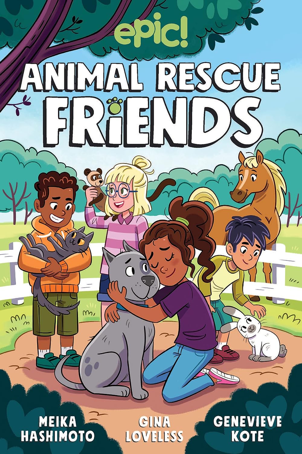 Animal Rescue Friends (Volume 1) by Gina Loveless