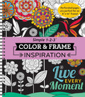 Color & Frame - Inspiration (Adult Coloring Book) by New Seasons