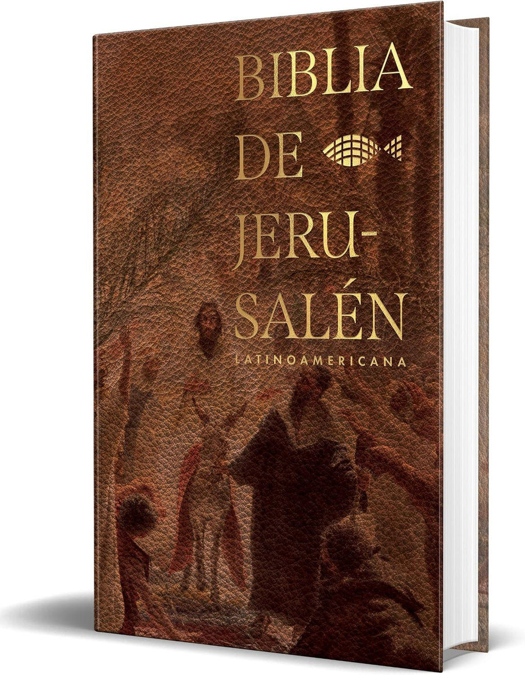 Biblia Católica Biblia de Jerusalén Latinoamericana, tapa dura marrón / Spanish Jerusalem Bible, Latin American Edition Hardcover Sand Color (Spanish Edition) by Biblia de Jerusalén