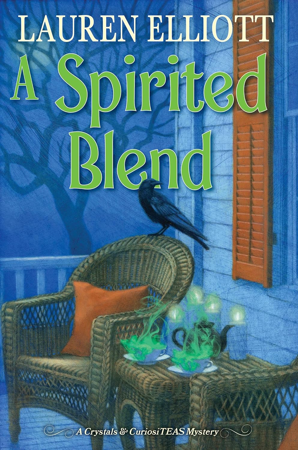A Spirited Blend (A Crystals & CuriosiTEAS Mystery) by Lauren Elliott