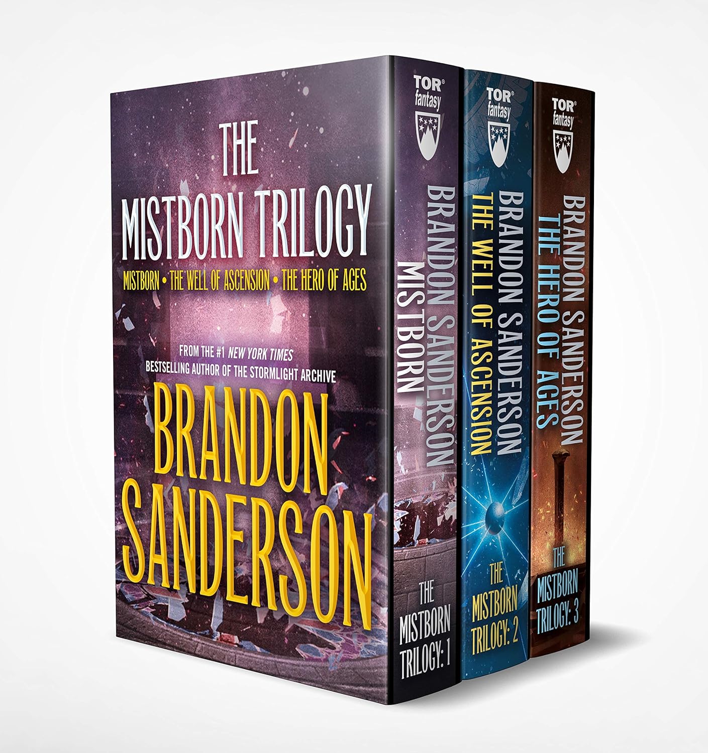 Mistborn Boxed Set I: The Well of Ascension, Hero of Ages by Brandon Sanderson