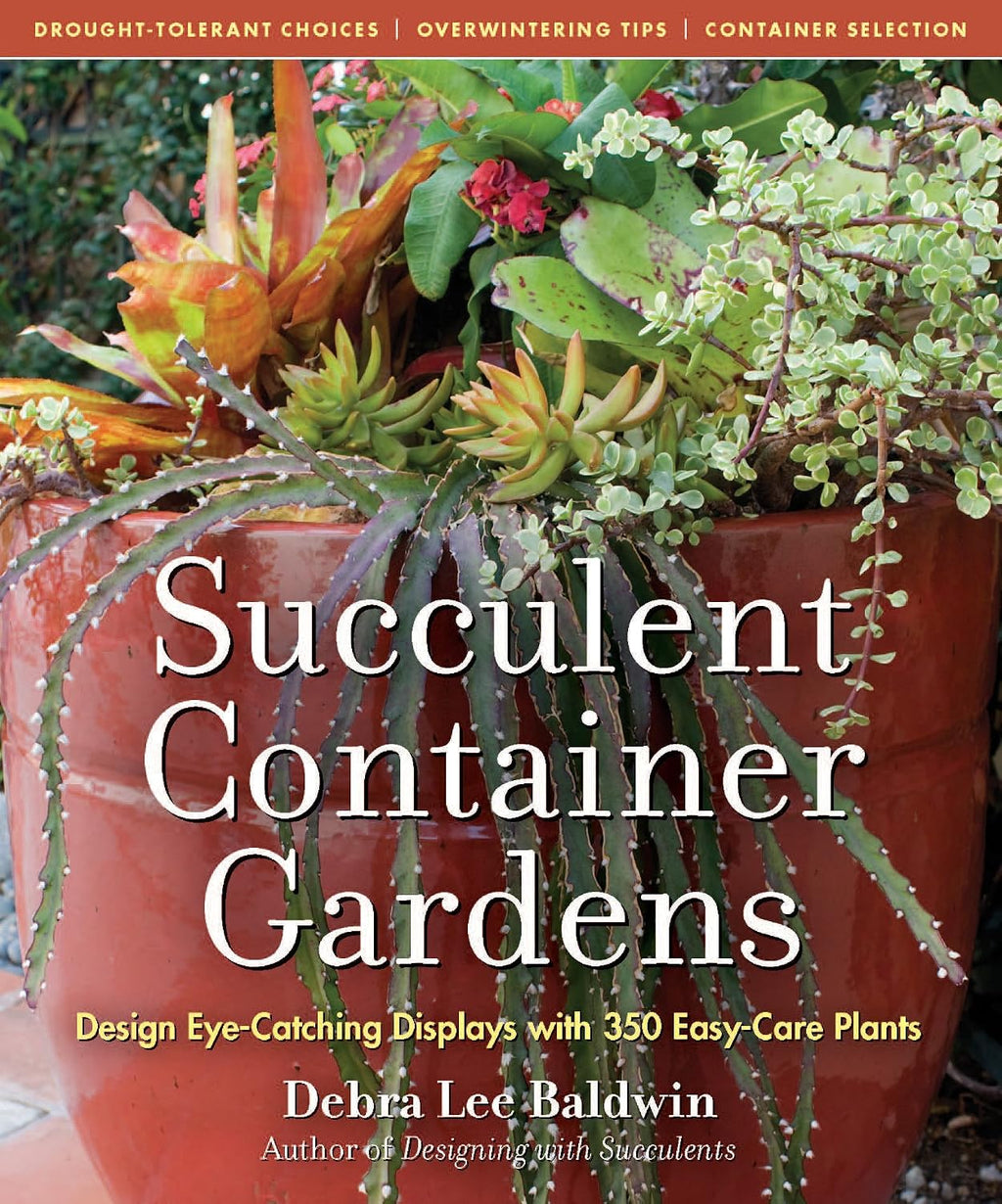 Succulent Container Gardens: Design Eye-Catching Displays with 350 Easy-Care Plants by Debra Lee Baldwin