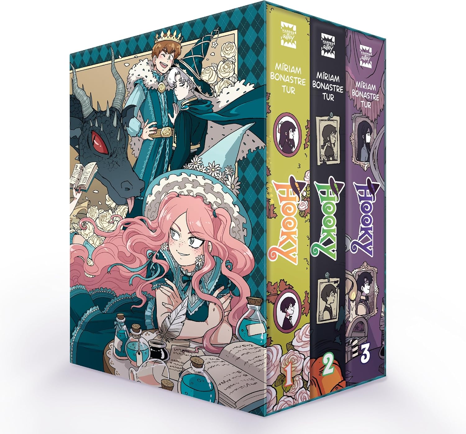Hooky 3-Book Box Set: Hooky, Hooky Volume 2, Hooky Volume 3: A Graphic Novel Collection by Míriam Bonastre Tur
