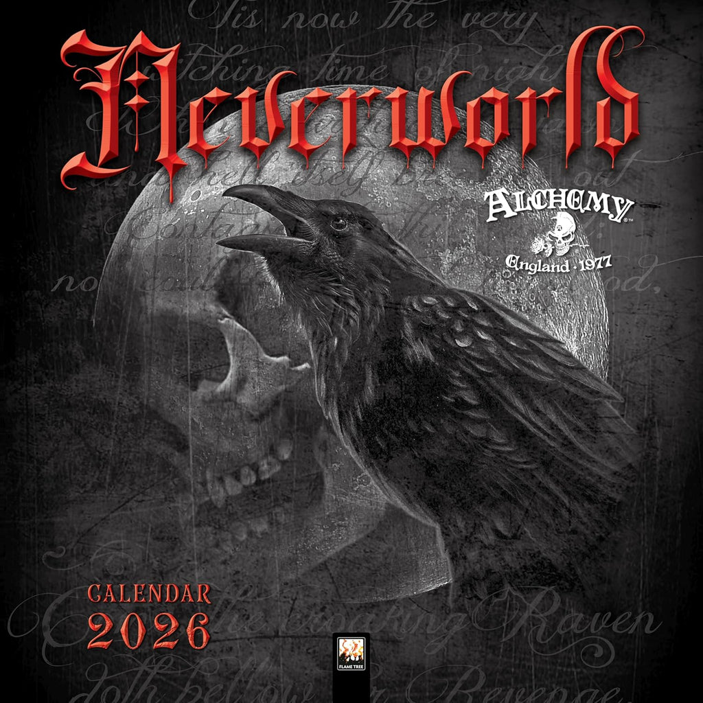 Alchemy: Neverworld Wall Calendar 2026 (Art Calendar) by Flame Tree Studio