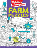Farm Puzzles: Ultimate Farm Picture Puzzle Book with Over 1,200 Objects to Seek and Find, Farm-Themed Activity Book for Kids 6 and Older by Highlights