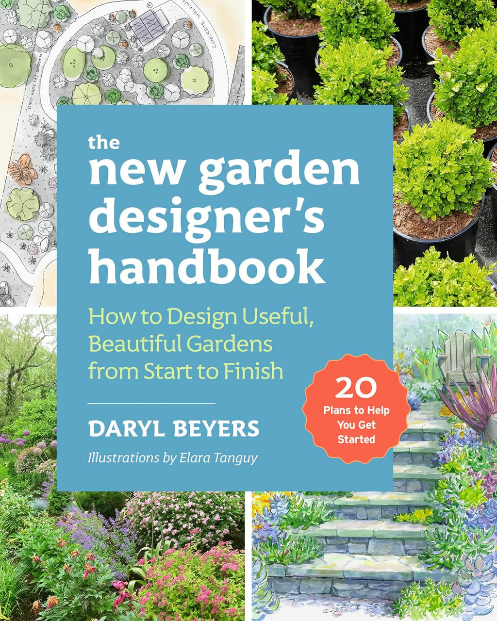 The New Garden Designer's Handbook: How to Design Useful, Beautiful Gardens from Start to Finish by Daryl Beyers
