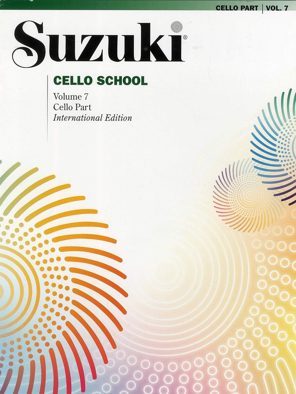 Suzuki Cello School, Vol 7: Cello Part by Alfred Music