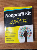 Nonprofit Kit For Dummies by Stan Hutton