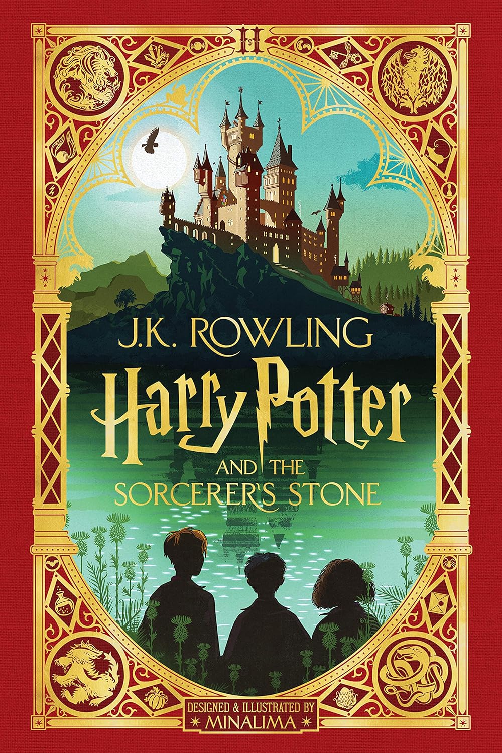 Harry Potter and the Sorcerer's Stone (Harry Potter, Book 1) (MinaLima Edition) (Interactive Illustrated Edition) (1) by J. K. Rowling