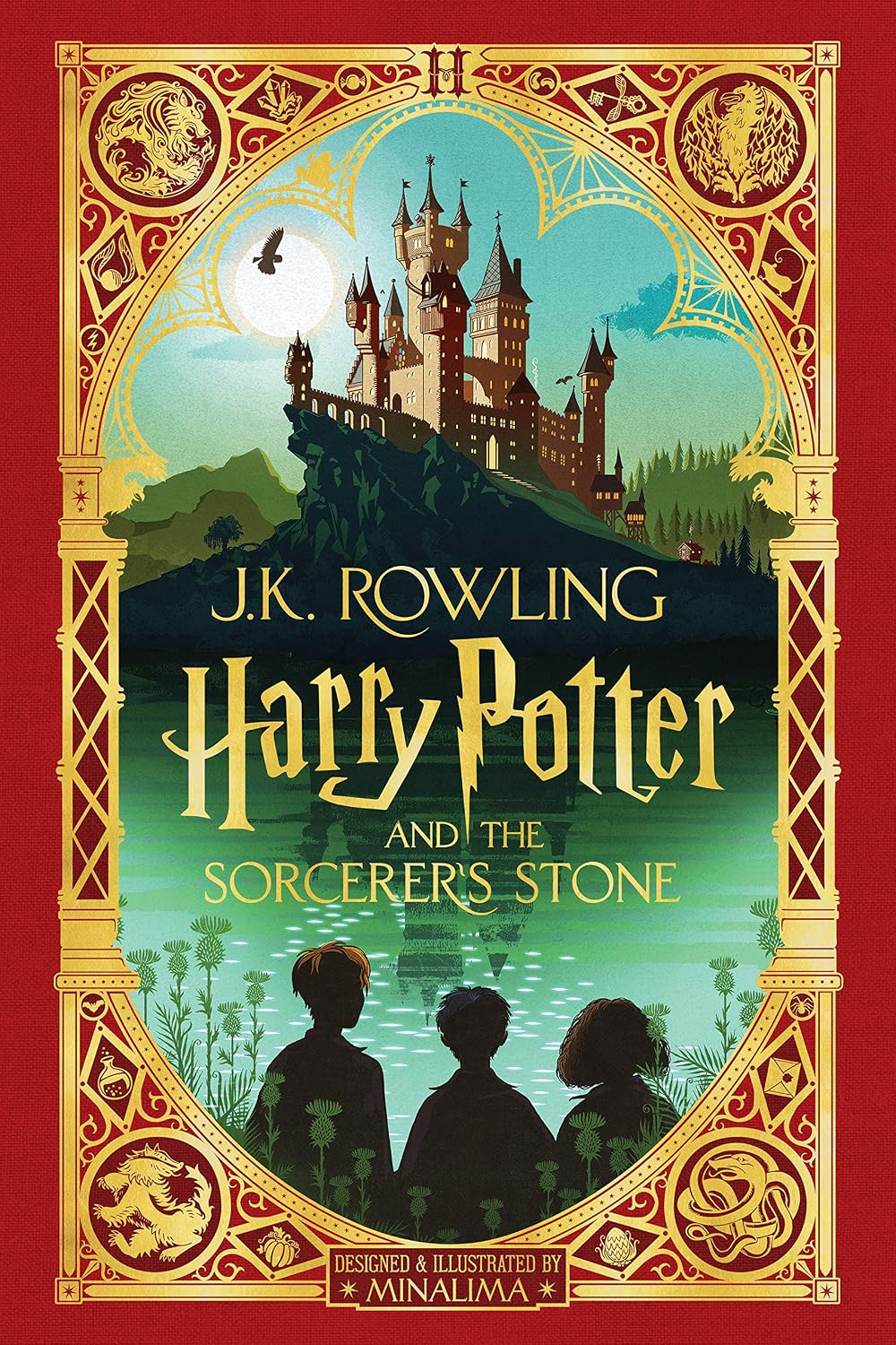 Harry Potter and the Sorcerer's Stone (Harry Potter, Book 1) (MinaLima Edition) (Interactive Illustrated Edition) by J. K. Rowling
