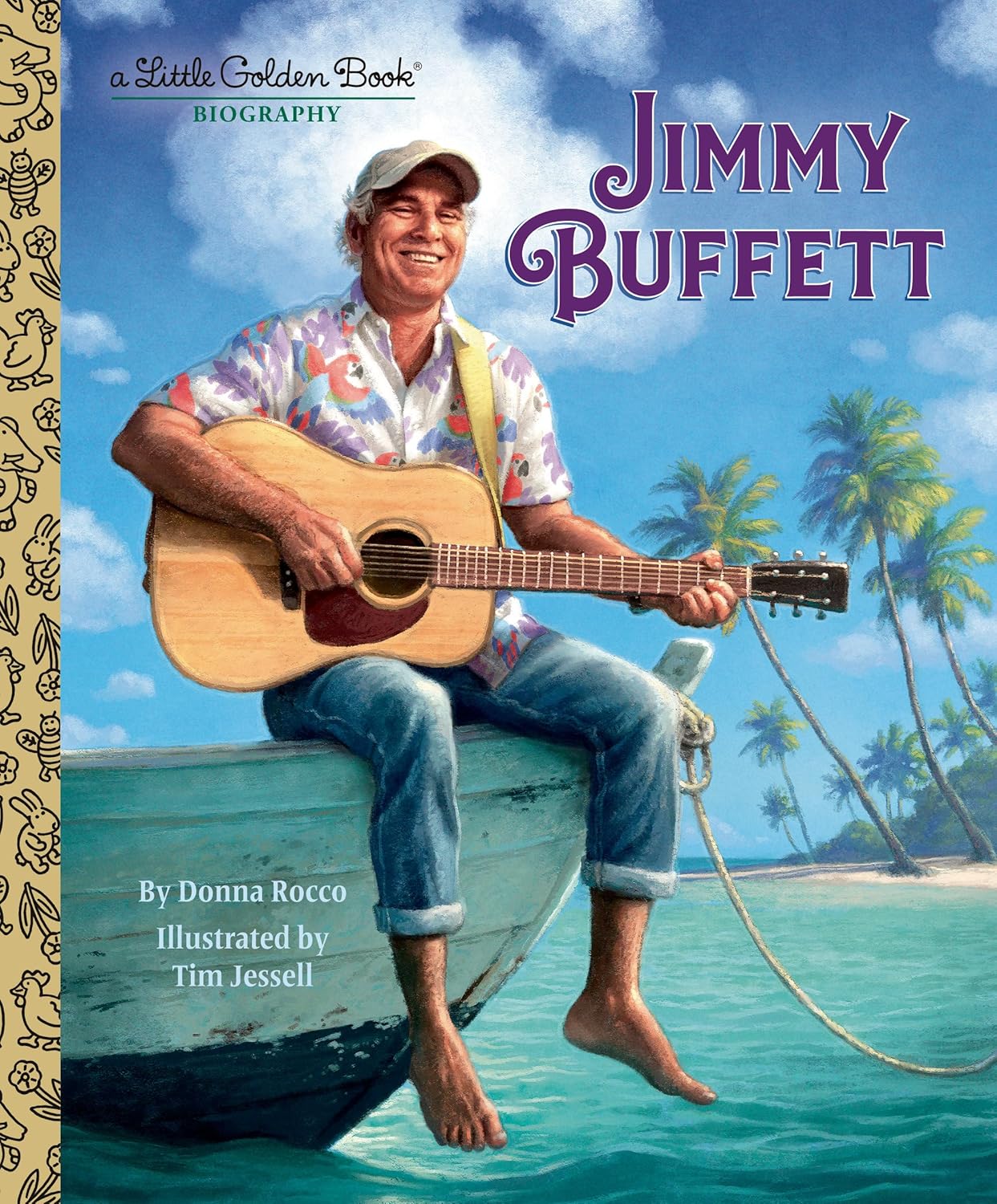 Jimmy Buffett: A Little Golden Book Biography by Donna Rocco
