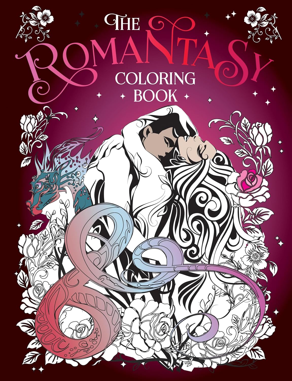 The Romantasy Coloring Book: A Fantastical Journey of Colour and Creativity by Summersdale Publishers