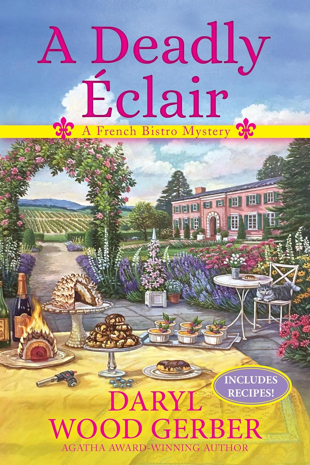 A Deadly Eclair: A French Bistro Mystery by Daryl Wood Gerber