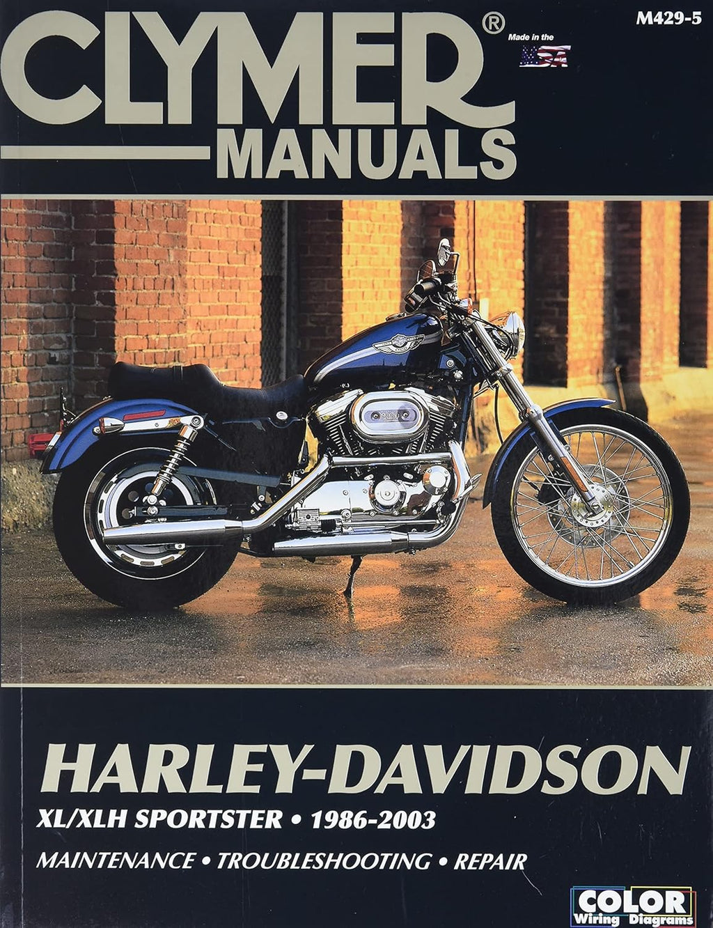 Harley-Davidson XL/XLH Sportster 1986-2003 (Clymer Motorcycle Repair Manual) by Mike Morlan
