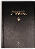 RVR60, Biblia de Estudio de la vida plena, Tapa Dura, Negro by Zondervan