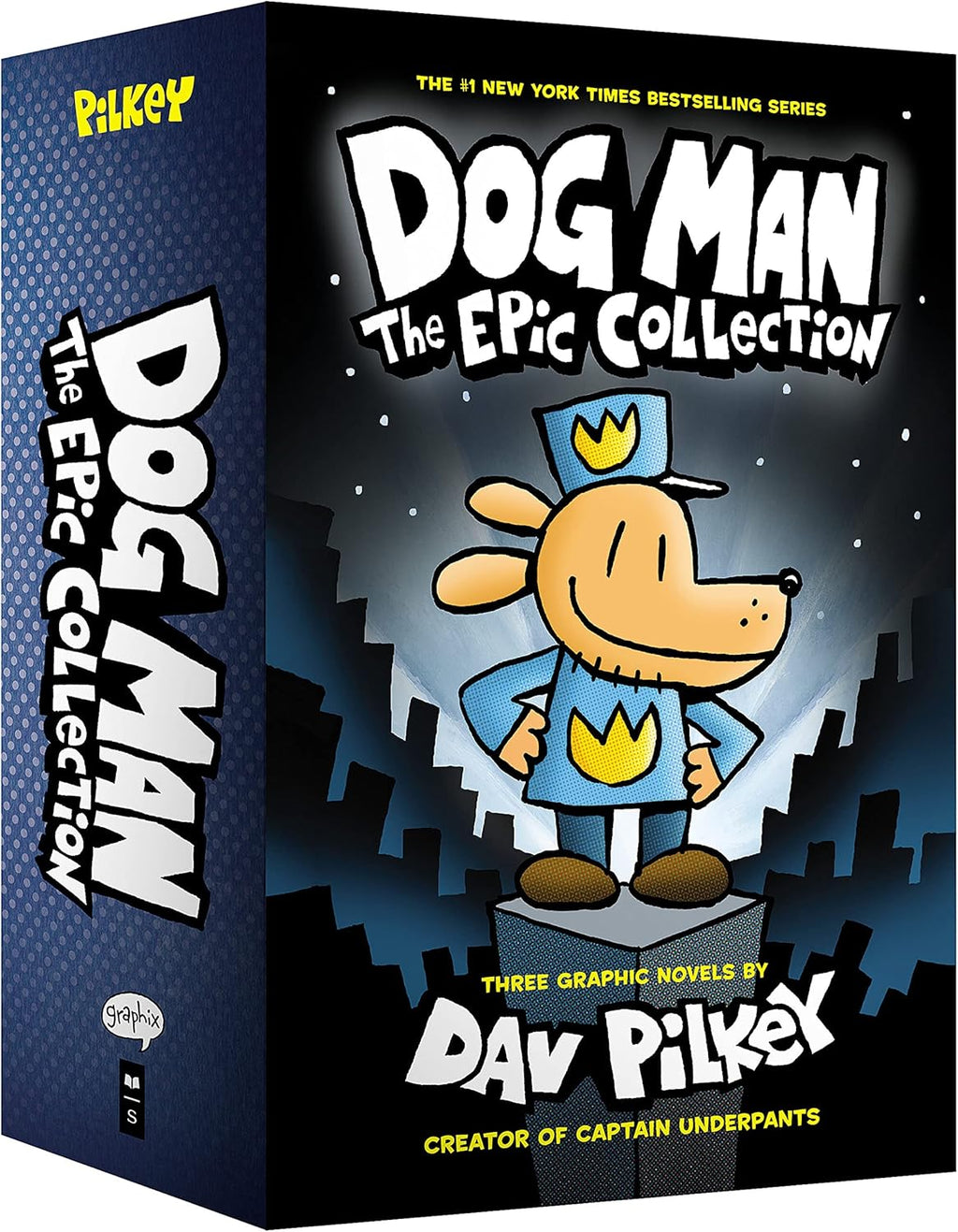 Dog Man: The Epic Collection: From the Creator of Captain Underpants (Dog Man #1-3 Box Set) by Dav Pilkey