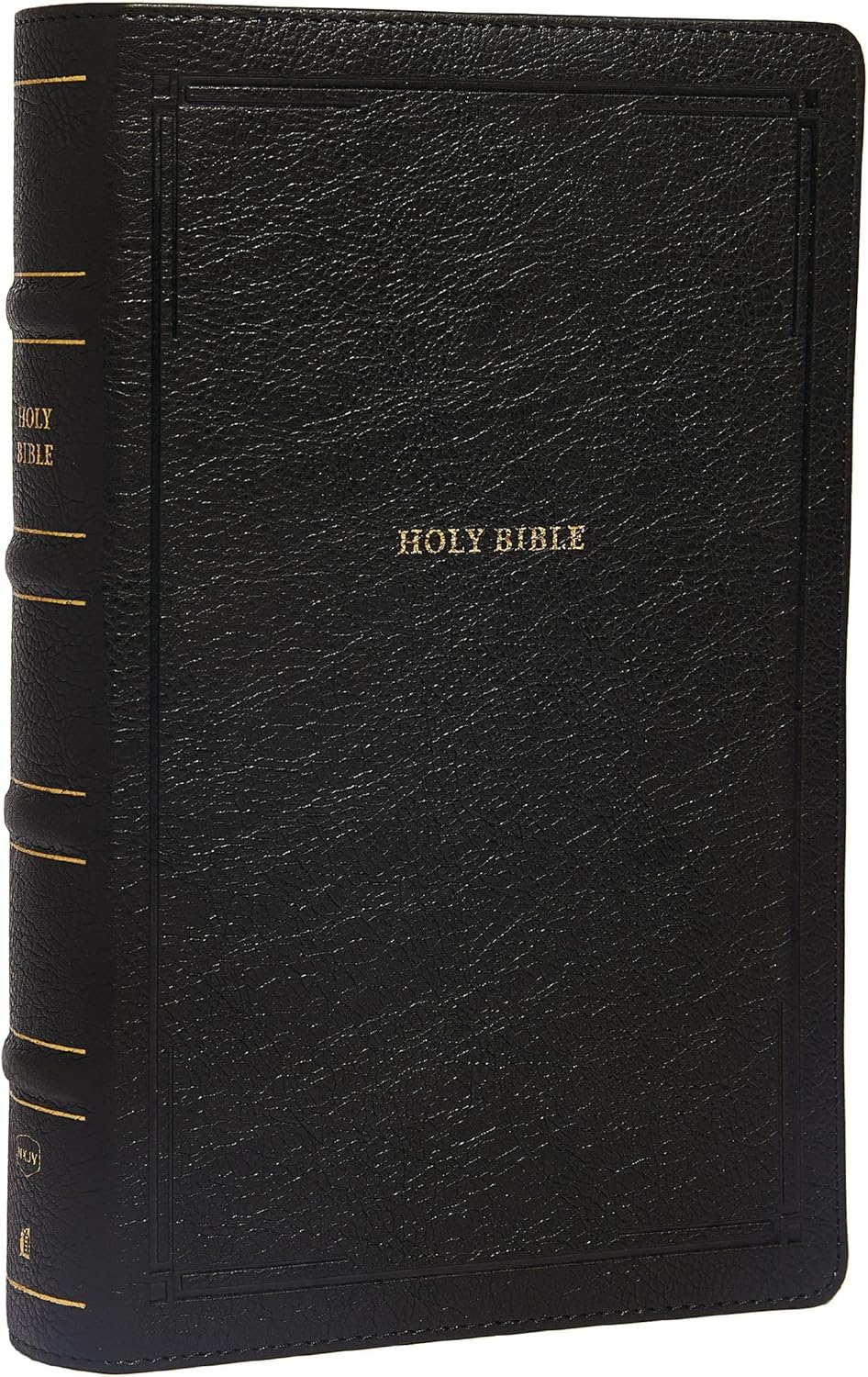 NKJV, End-of-Verse Reference Bible, Personal Size Large Print, Leathersoft, Black, Red Letter, Comfort Print: Holy Bible, New King James Version by Thomas Nelson