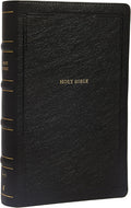 NKJV, End-of-Verse Reference Bible, Personal Size Large Print, Leathersoft, Black, Red Letter, Comfort Print: Holy Bible, New King James Version by Thomas Nelson