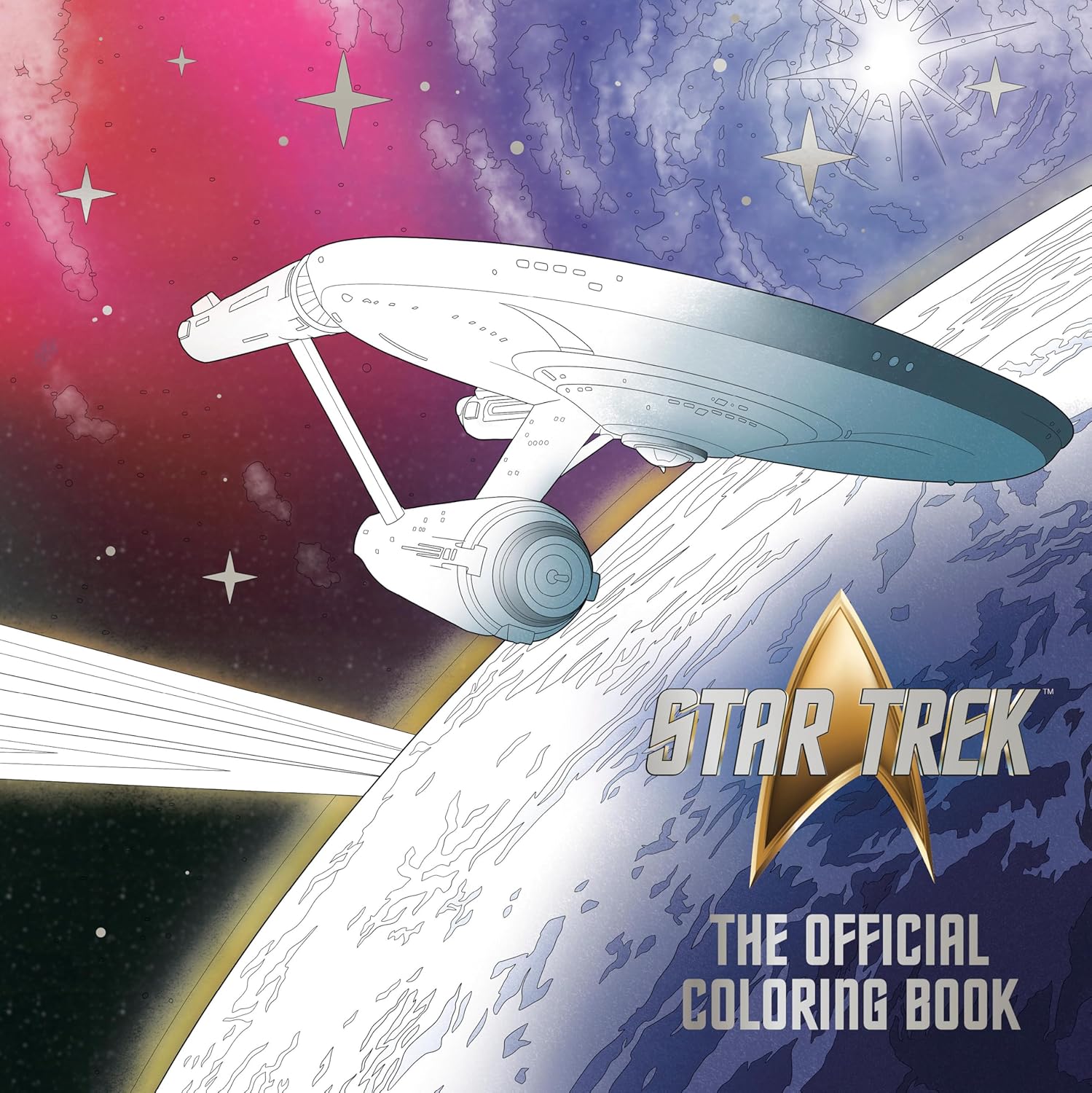 Star Trek: The Official Coloring Book by Official Star Trek Licensed