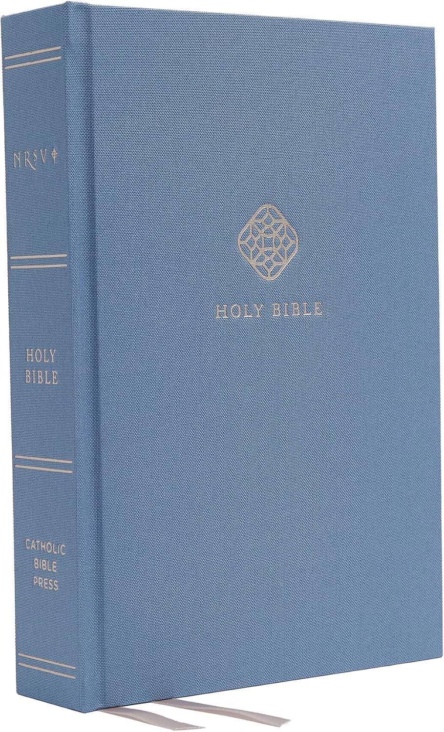 NRSV, Catholic Bible, Journal Edition, Cloth over Board, Blue, Comfort Print: Holy Bible by Catholic Bible Press