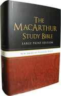 The NASB, MacArthur Study Bible, Large Print, Hardcover, Thumb Indexed, 1995 Text: Unleashing God's Truth One Verse at a Time (Holy Bible, New American Standard Bible) by Thomas Nelson