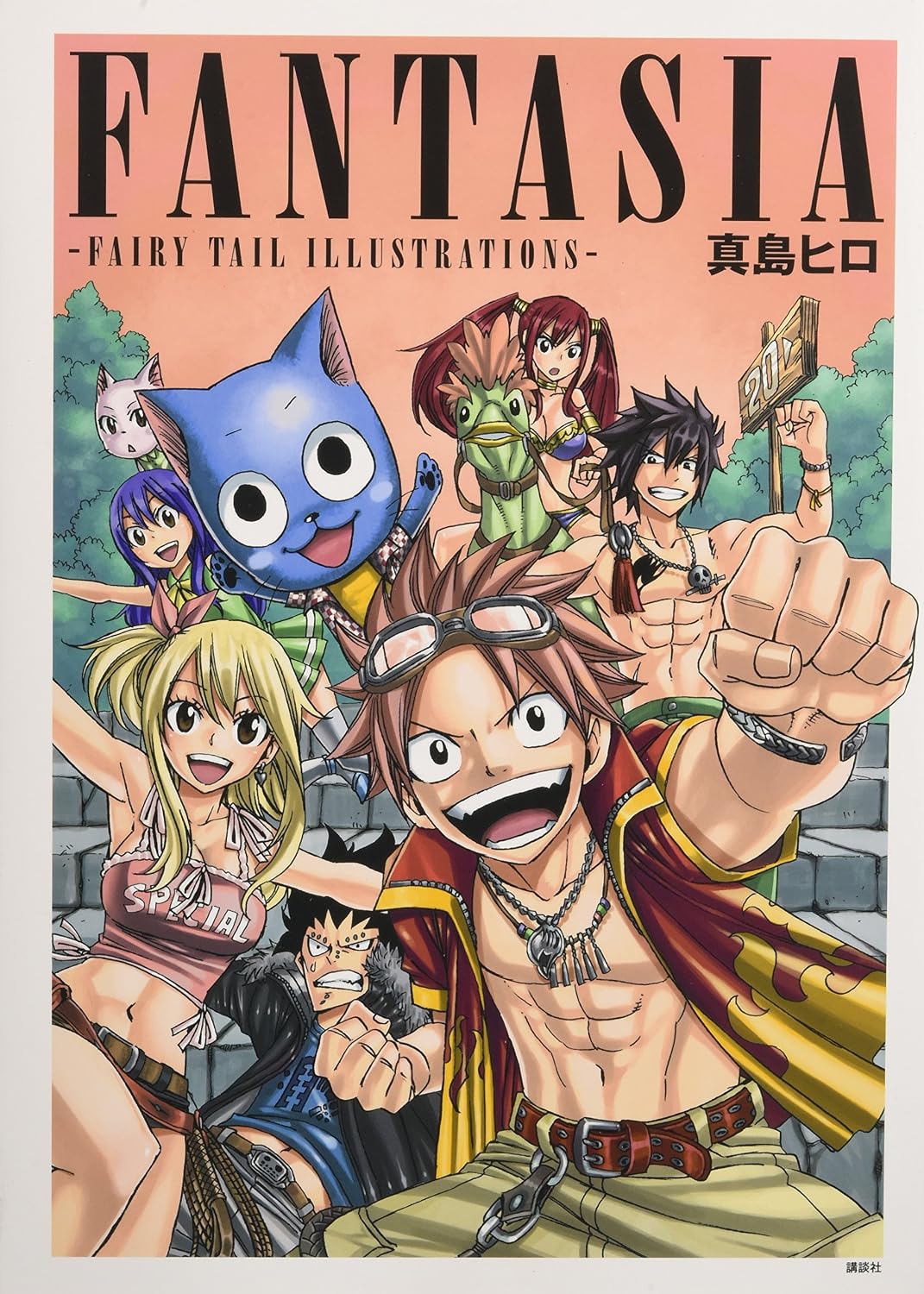 Mashima Hiro Works - Fairy Tail Illustrations - FANTASIA Art Book (Fairy Tail Illustrations - FANTASIA) by Mashima Hiro