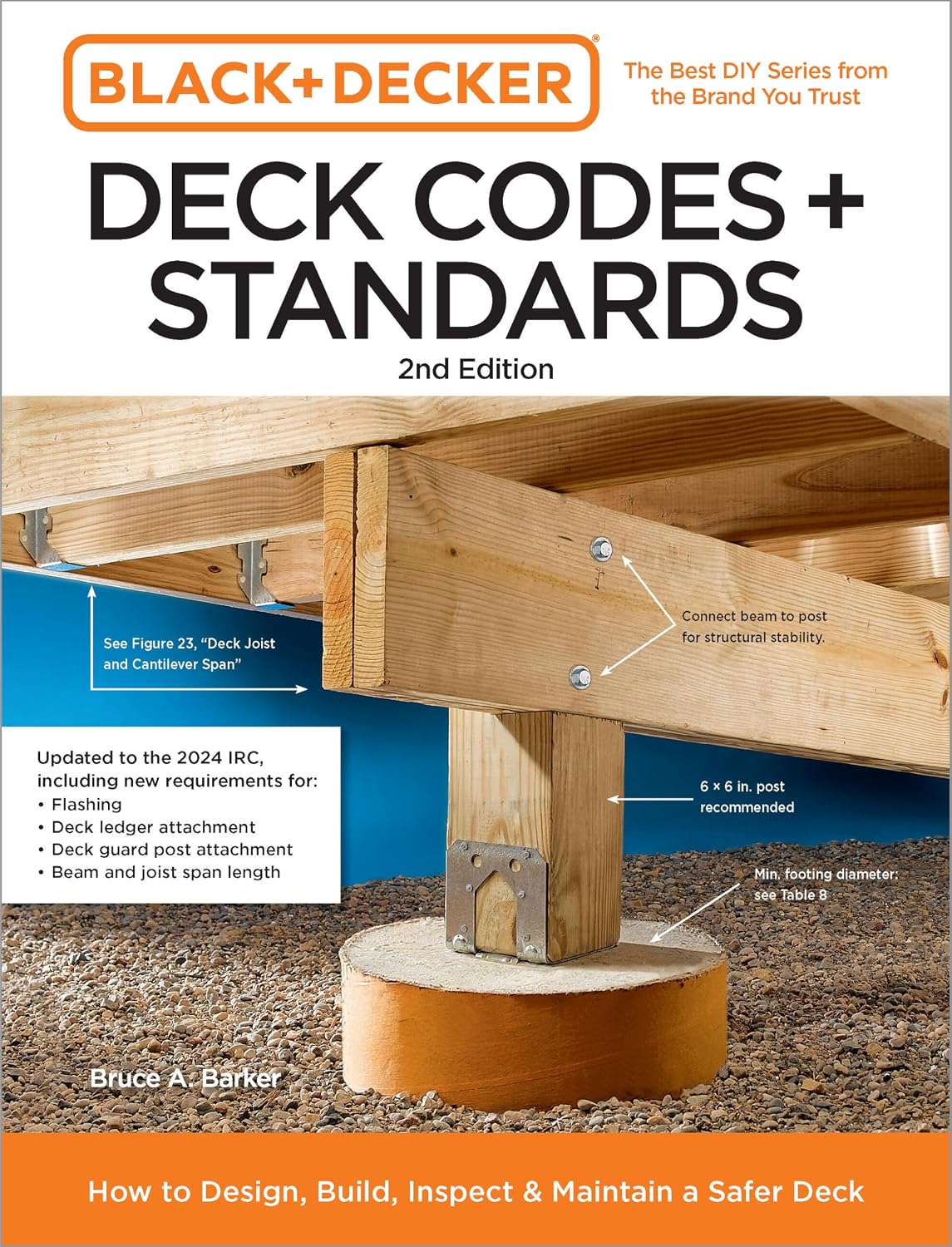 Black and Decker Deck Codes and Standards 2nd Edition: How to Design, Build, Inspect, and Maintain a Safer Deck by Bruce Barker