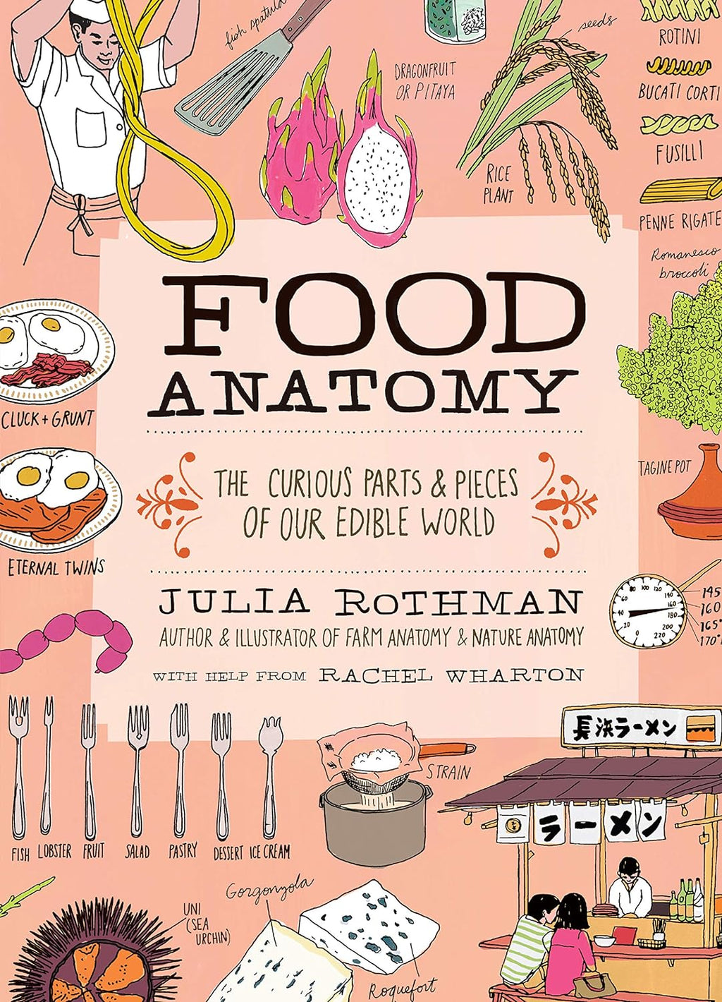 Food Anatomy: The Curious Parts & Pieces of Our Edible World by Julia Rothman