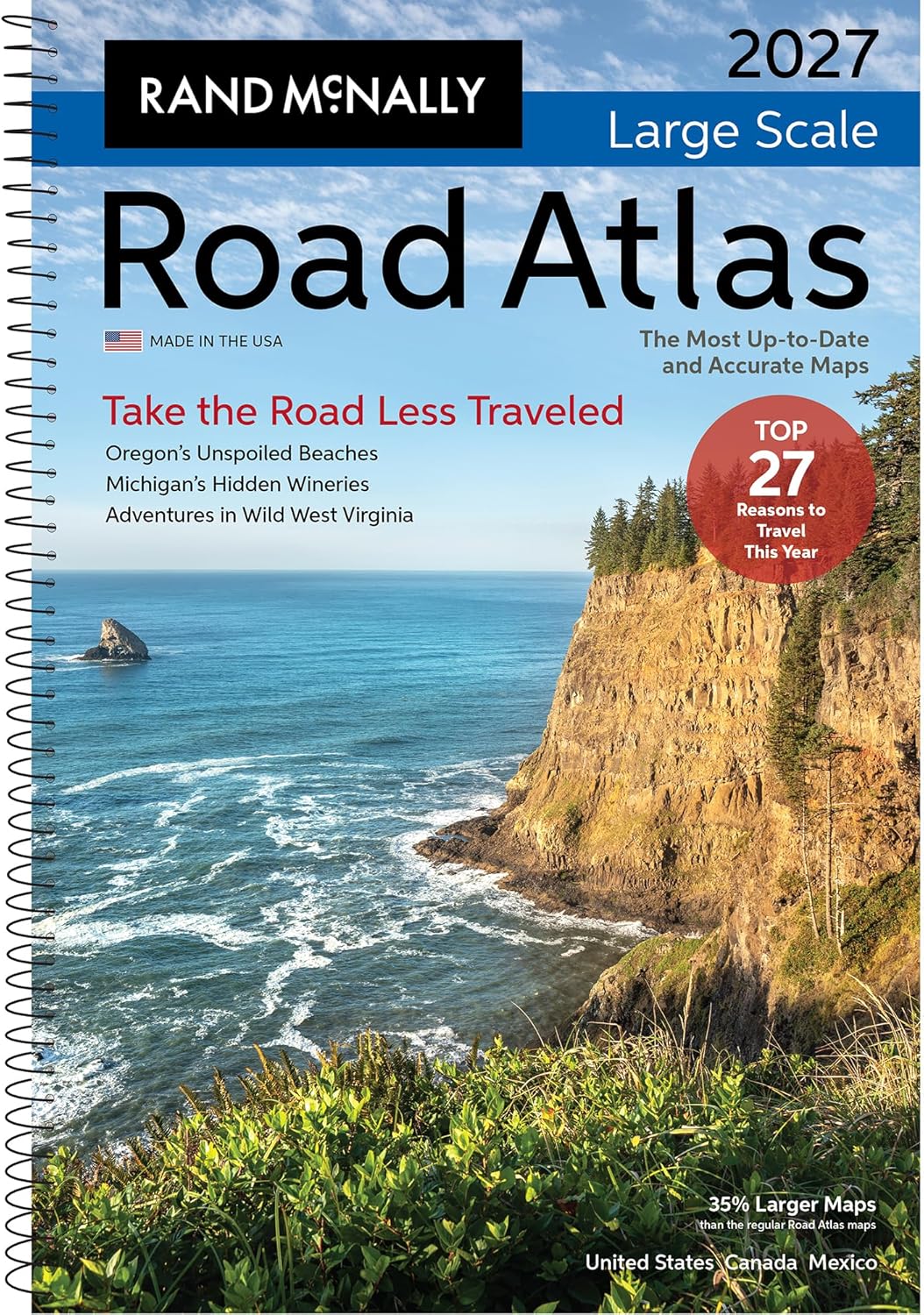 Rand McNally 2027 Large Scale Road Atlas by Rand McNally