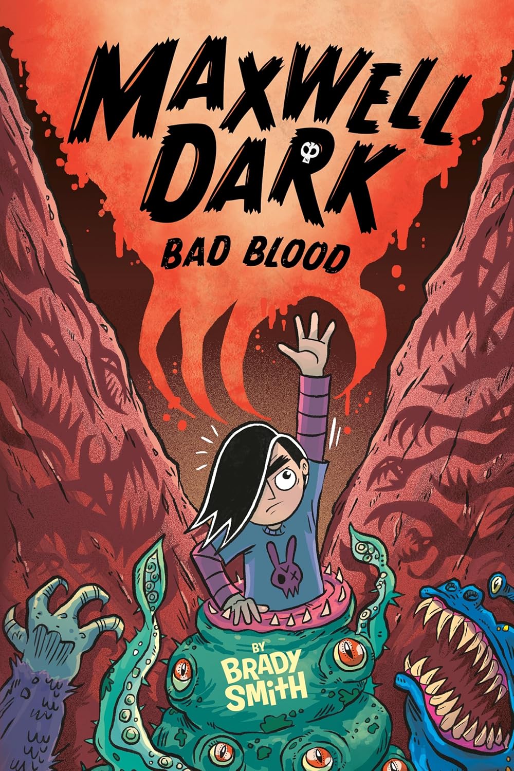 Bad Blood #2: A Graphic Novel (Maxwell Dark) by Brady Smith