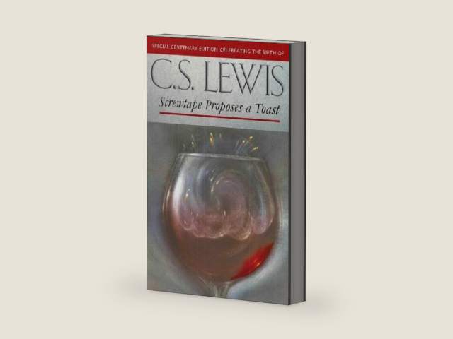 Screwtape Proposes a Toast (Special Centenary Edition Celebrating the Birth of C.S. Lewis) by C. S. Lewis | barcode:9780006280613 | source:'9780006280613-right-three-quarter.jpg