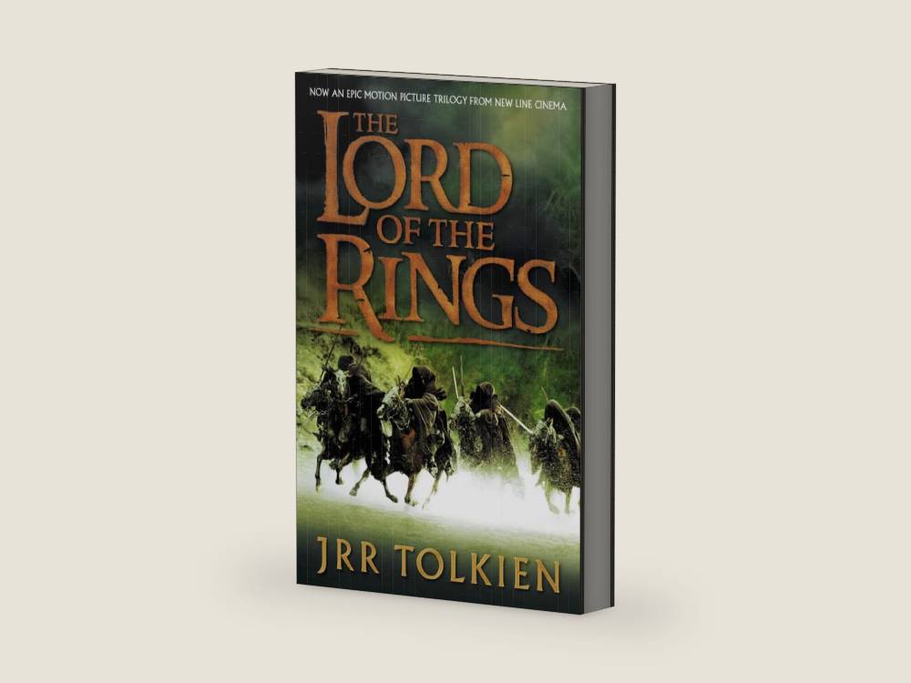 THE LORD OF THE RINGS: The Ring Sets Out; The Ring Goes South; The Treason of Isengard; The Ring Goes East; The War of the Ring; The End of the Third Age; Appendices by J. R. R.; J.R.R. Tolkien Tolkien | barcode:9780007123810 | source:'9780007123810-right-three-quarter.jpg