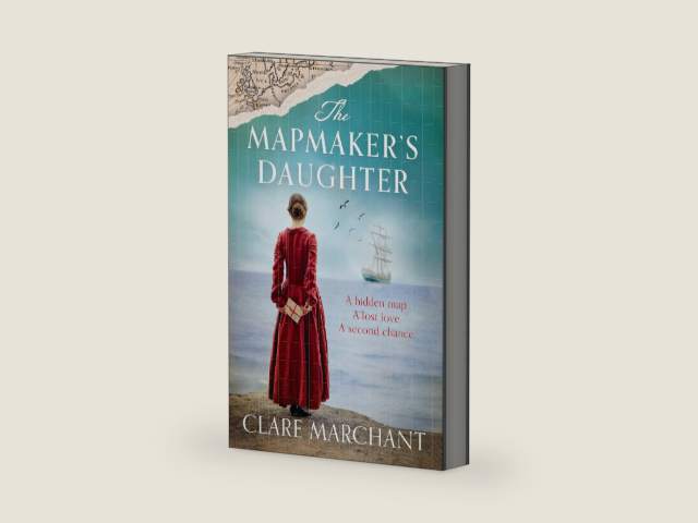The Mapmaker's Daughter: The most spellbinding and heartbreaking historical fiction novel for 2026 by Clare Marchant | barcode:9780008454395 | source:'9780008454395-right-three-quarter.jpg
