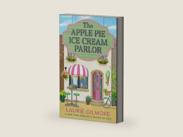 The Apple Pie Ice Cream Parlor: A Dream Harbor Novella from the #1 New York Times bestselling author by Laurie Gilmore | barcode:9780008844653 | source:'9780008844653-right-three-quarter.jpg