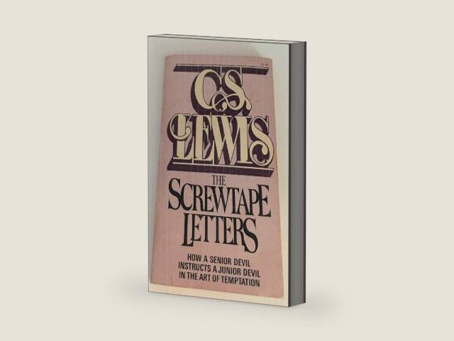 The Screwtape Letters: How a Senior Devil Instructs a Junior Devil in the Art of Temptation by C. S. Lewis | barcode:9780020868705 | source:'9780020868705-right-three-quarter.jpg
