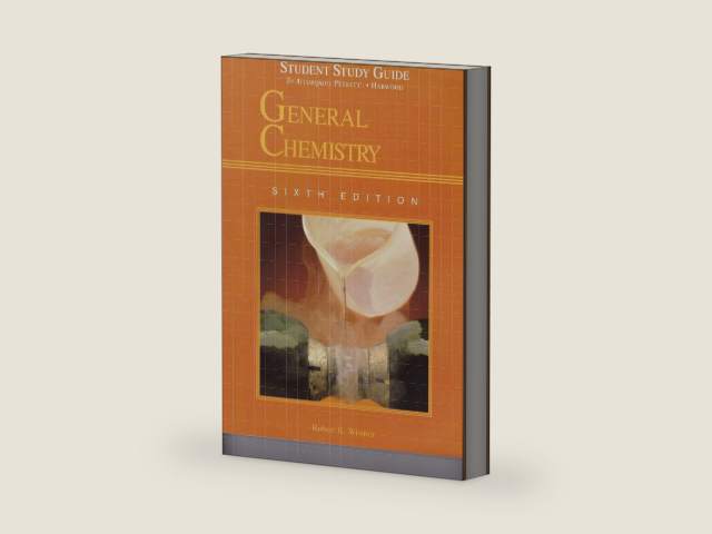 General Chemistry: Principles and Modern Applications/Study Guide by Robert K. Wismer | barcode:9780024288646 | source:'9780024288646-right-three-quarter.jpg
