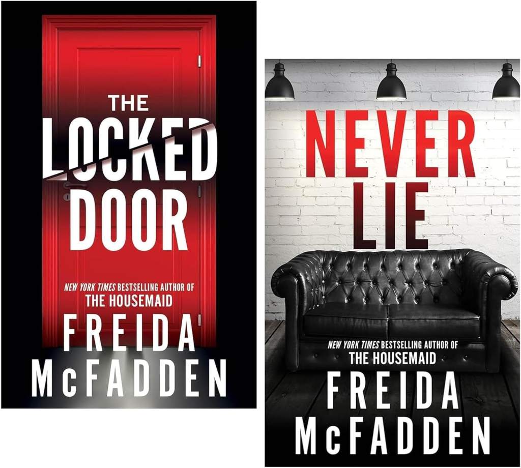 Freida McFadden 2 Books Collection Set (Never Lie & The Locked Door) by Freida McFadden | barcode:9780038908967 | source:'9780038908967.jpg