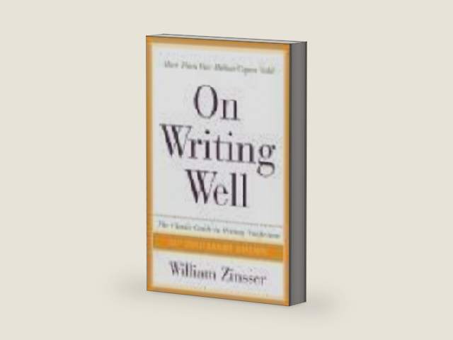 On Writing Well, 25th Anniversary: The Classic Guide to Writing Nonfiction by William K. Zinsser | barcode:9780060006648 | source:'9780060006648-right-three-quarter.jpg