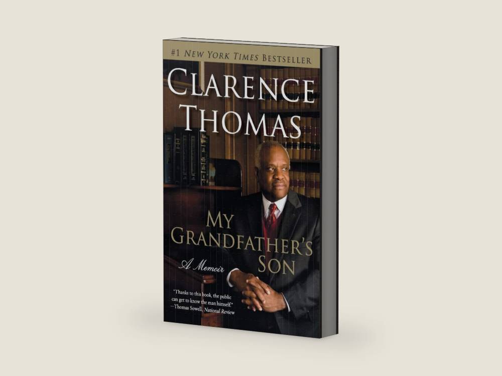 My Grandfather's Son: A Memoir ― Supreme Court Justice Clarence Thomas on His Hardship, Grit, and the Anita Hill Hearing by Clarence Thomas | barcode:9780060565565 | source:'9780060565565-right-three-quarter.jpg