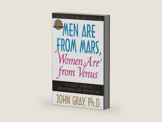 Men Are from Mars, Women Are from Venus: The Classic Guide to Understanding the Opposite Sex by John Gray | barcode:9780060574215 | source:'9780060574215-right-three-quarter.jpg