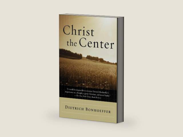 Christ the Center: Dietrich Bonhoeffer's Enlightening Christology―A Classic Guide to Faith and Action (Harper's Ministers Paperback Library) by Dietrich Bonhoeffer | barcode:9780060608118 | source:'9780060608118-right-three-quarter.jpg