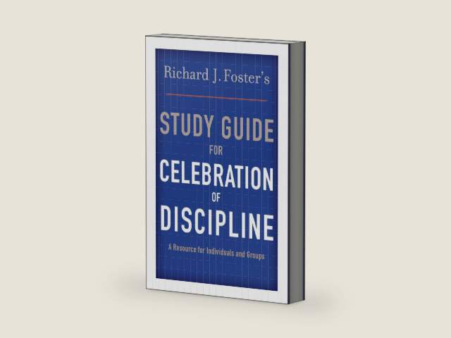 Richard J. Foster's Study Guide for "Celebration of Discipline": Brief Essays that Clarify Key Issues and Encourage Practice of the Spiritual Disciplines by Richard J. Foster | barcode:9780060628338 | source:'9780060628338-right-three-quarter.jpg