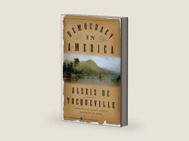 Democracy in America: An Enduring Masterwork on American Life, Politics, and Morals (Harper Perennial Modern Classics) by Alexis de Tocqueville | barcode:9780061127922 | source:'9780061127922-right-three-quarter.jpg